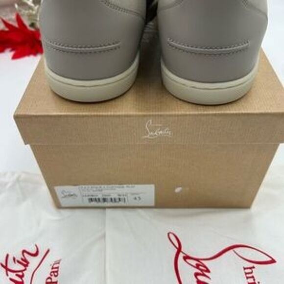 Men's Christian Louboutin F. A. V. Fique slip on sneakers size 43 made in Italy. - Picture 5 of 14